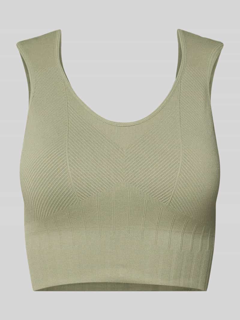 BORN LIVING YOGA Korte top met ronde hals