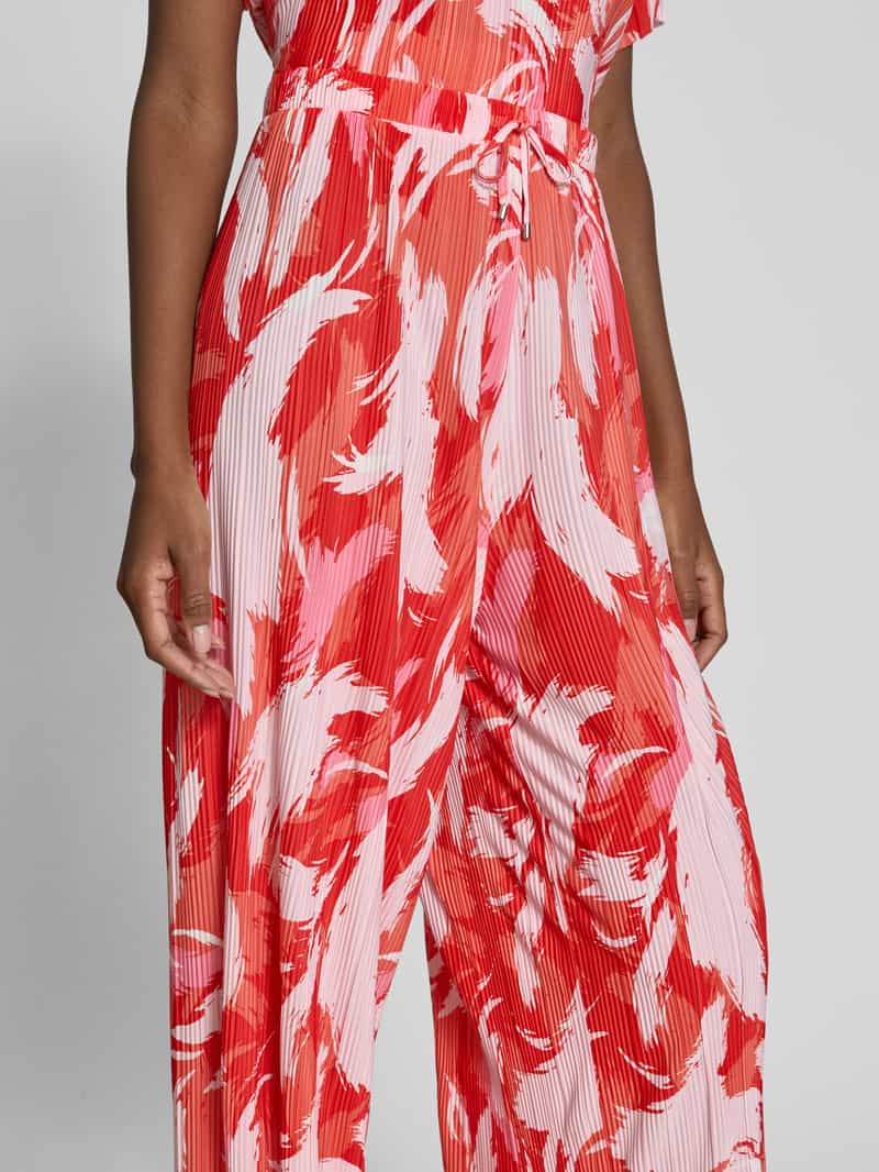 s.Oliver RED LABEL Wijde broek met plissé