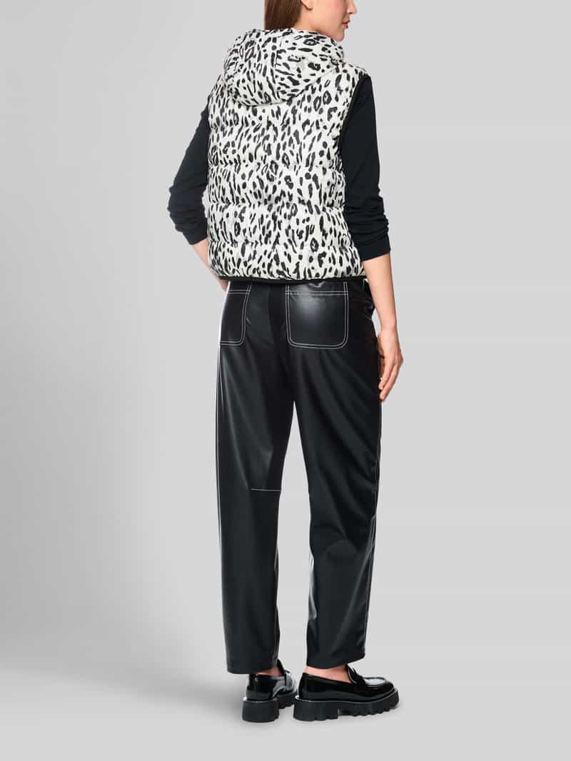 Marc Cain Regular fit bodywarmer met aan twee kanten draagbaar