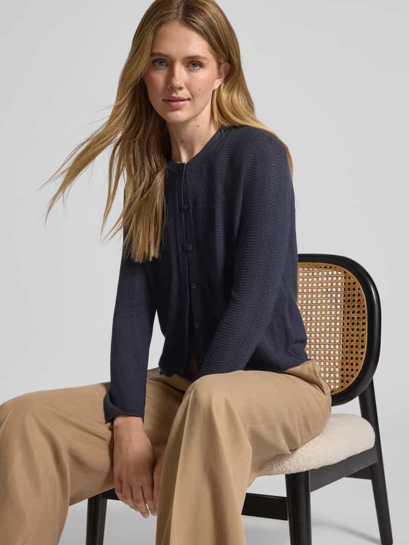 comma Vest met knoopsluiting