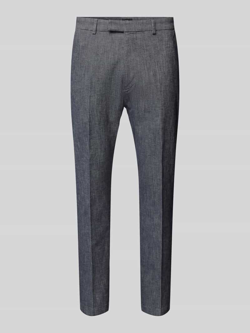 CINQUE Regular fit pantalon met riemlussen model 'BEPPE'