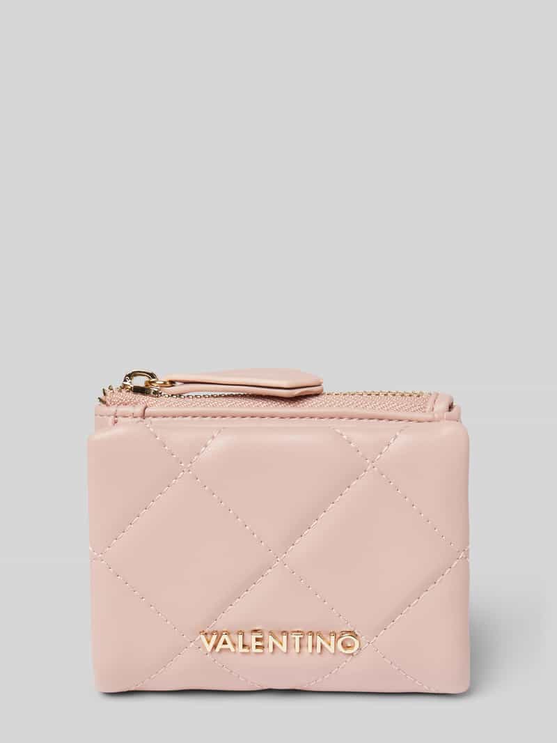 VALENTINO BAGS Portemonnee met labelapplicatie model 'OCARINA'