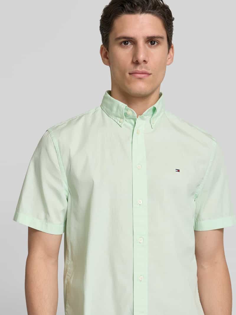 Tommy Hilfiger Regular fit vrijetijdsoverhemd met korte mouwen model 'FLEX'