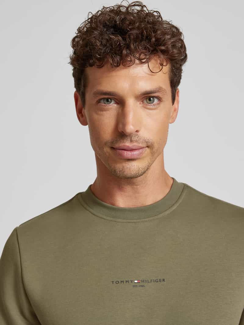 Tommy Hilfiger Sweatshirt met labelprint