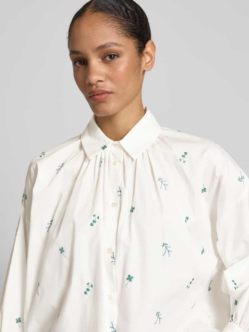 Weekend Max Mara Relaxed fit blouse met extra brede schouders model 'GILLY'
