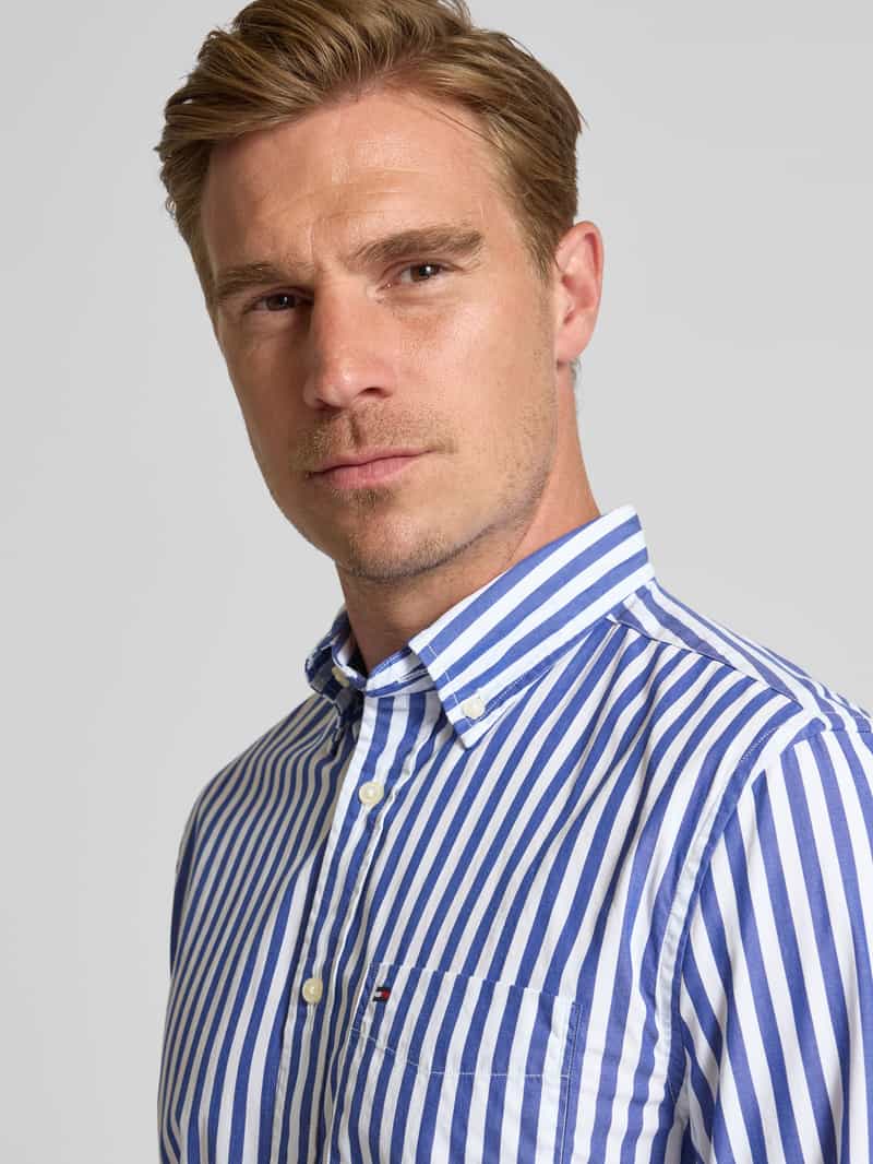Tommy Hilfiger Regular fit vrijetijdsoverhemden van puur katoen