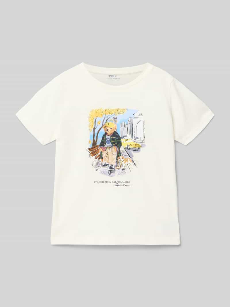 Polo Ralph Lauren Kids T-shirt met logoprint regular fit