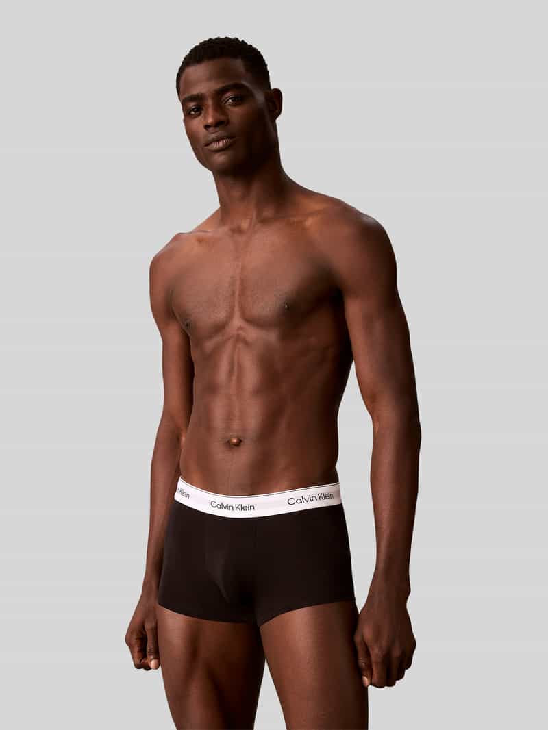 Calvin Klein Underwear Boxershorts van katoenmix in set van 3 model 'LOW RISE TRUNK 3PK'
