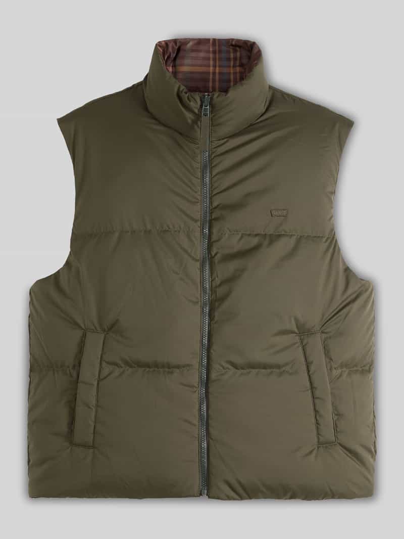 Levi's Regular fit bodywarmer met aan twee kanten draagbaar