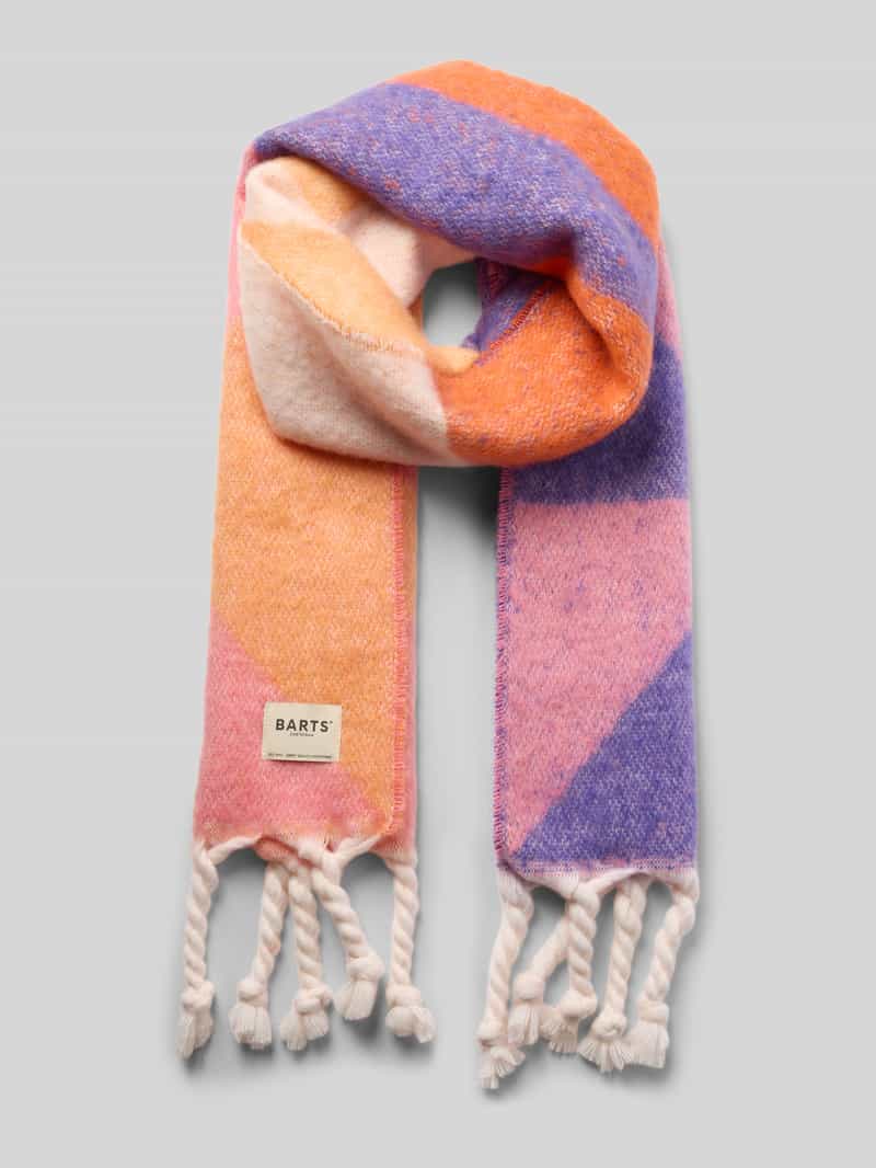 Barts Sjaal met labelpatch model 'Kristinn'