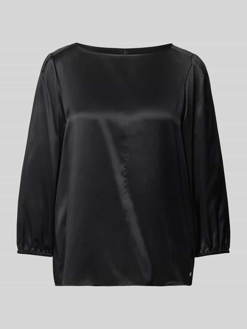 Marc Cain Zijden blouse met 3/4-mouwen