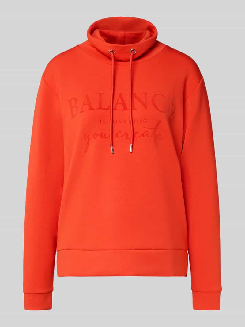 Christian Berg Woman Relaxed fit pullover met statementprint