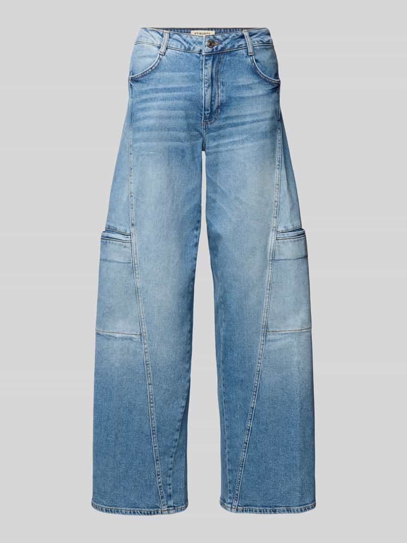 ETIQUETT ESSENTIALS Jeans met steekzakken model 'Lola'