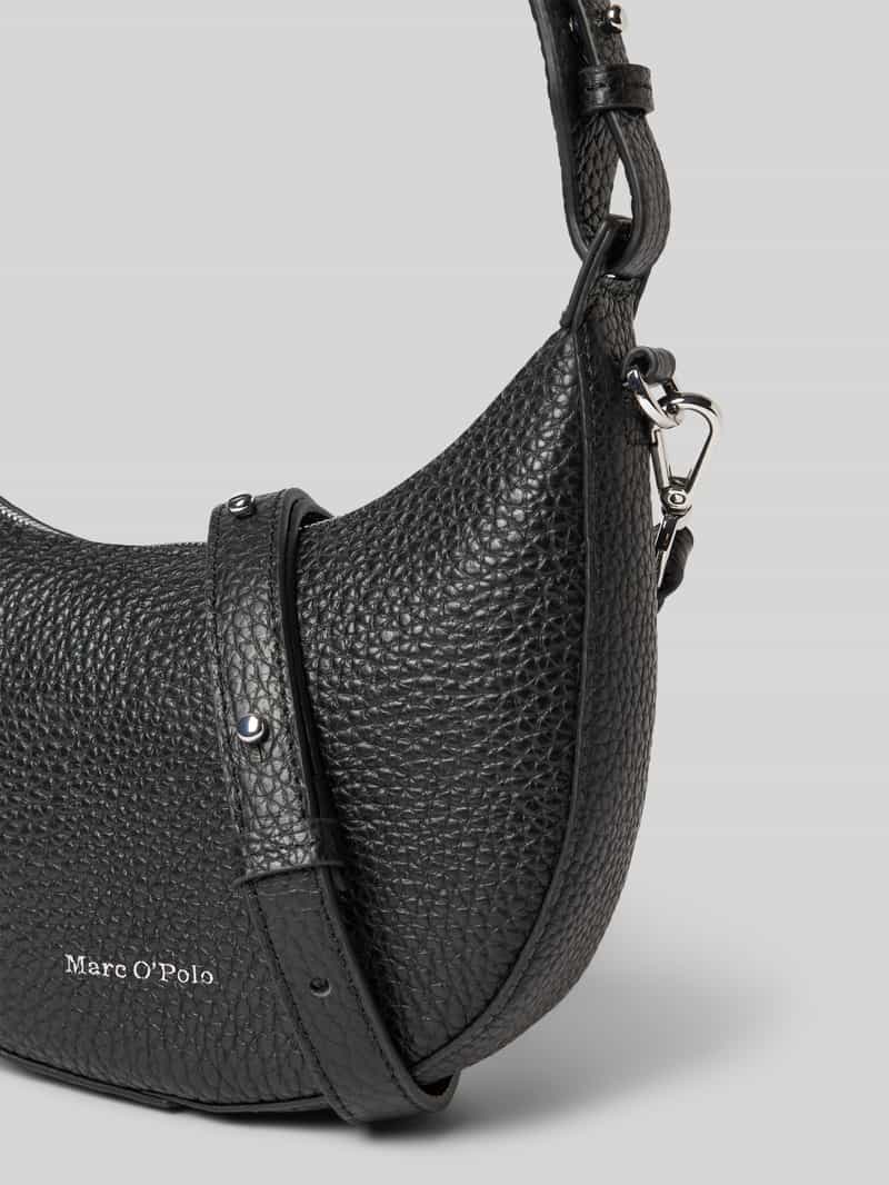 Marc O'Polo Crossbodytas van fijn generfd rundleer