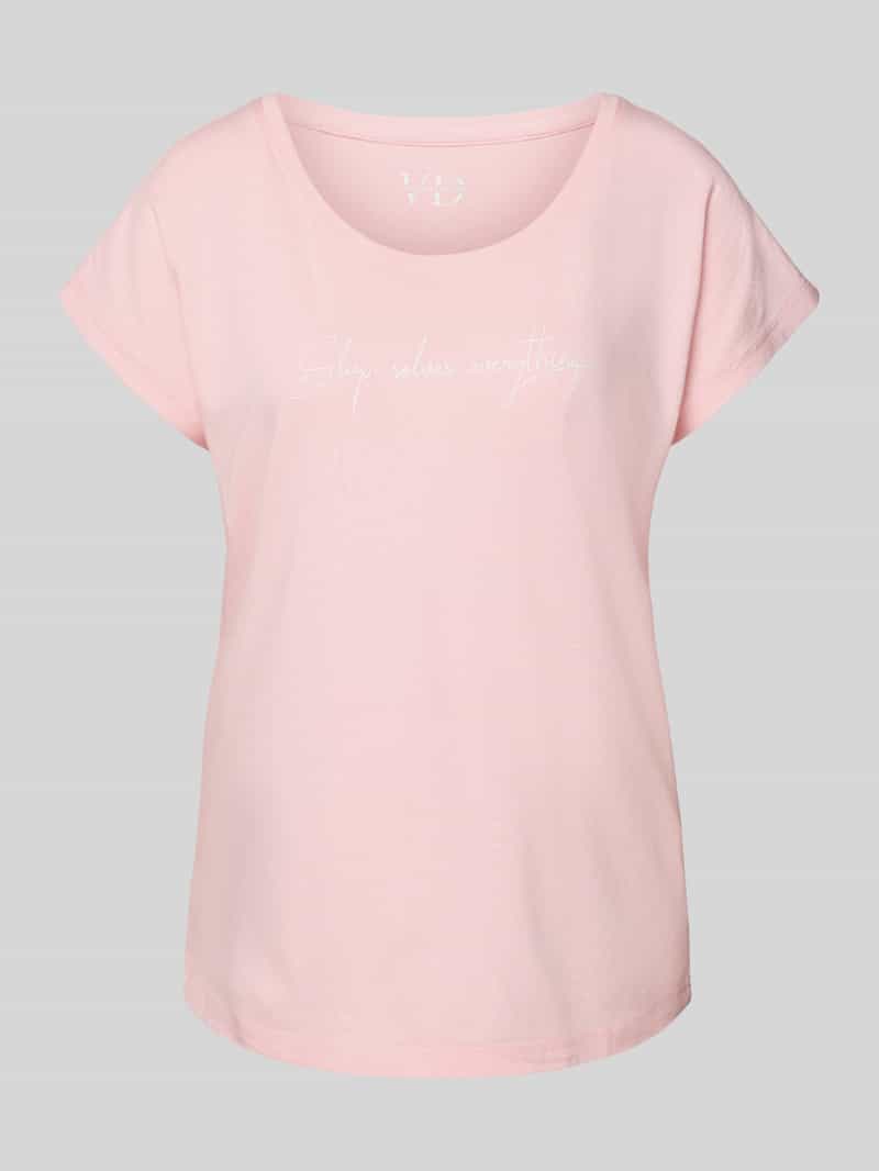Lascana Regular fit T-shirt van viscosemix model 'Cozy Dreams'