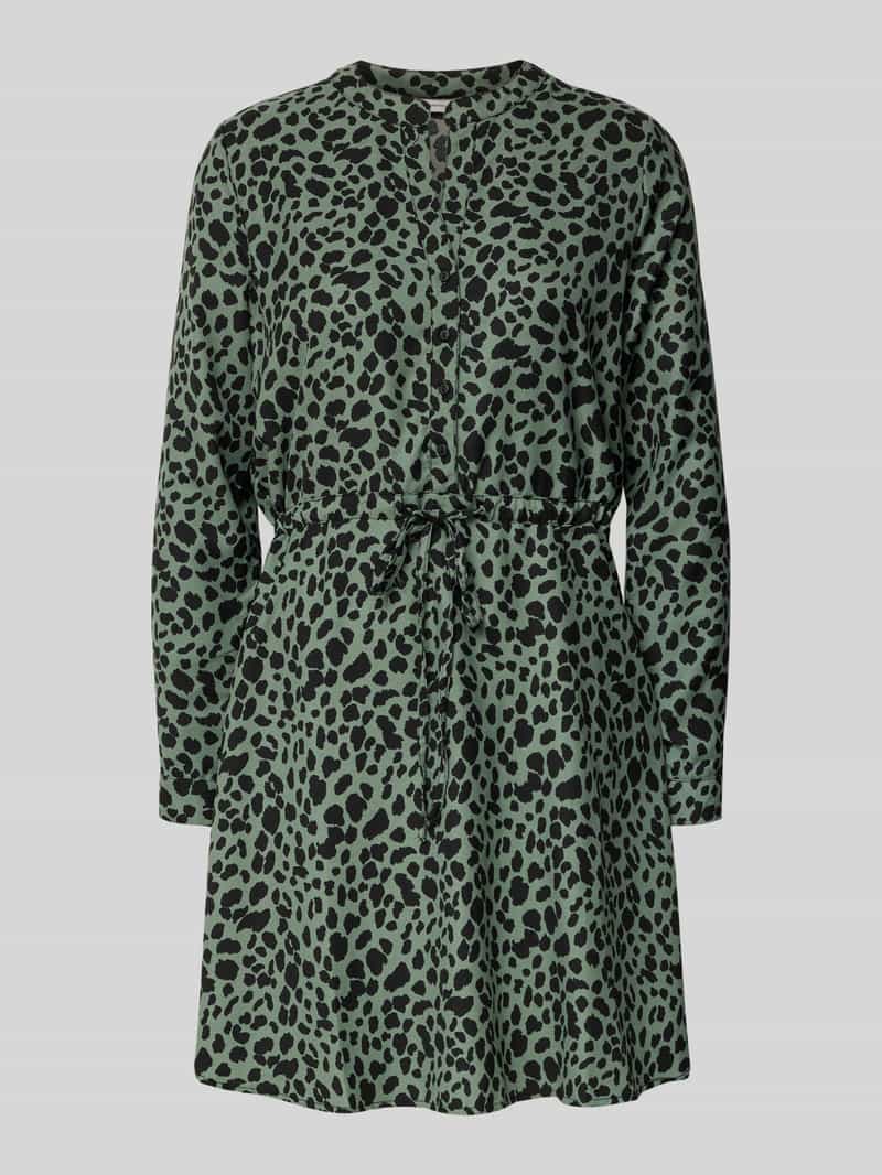 Only Getailleerde blousejurk met all-over motief model 'CORY'