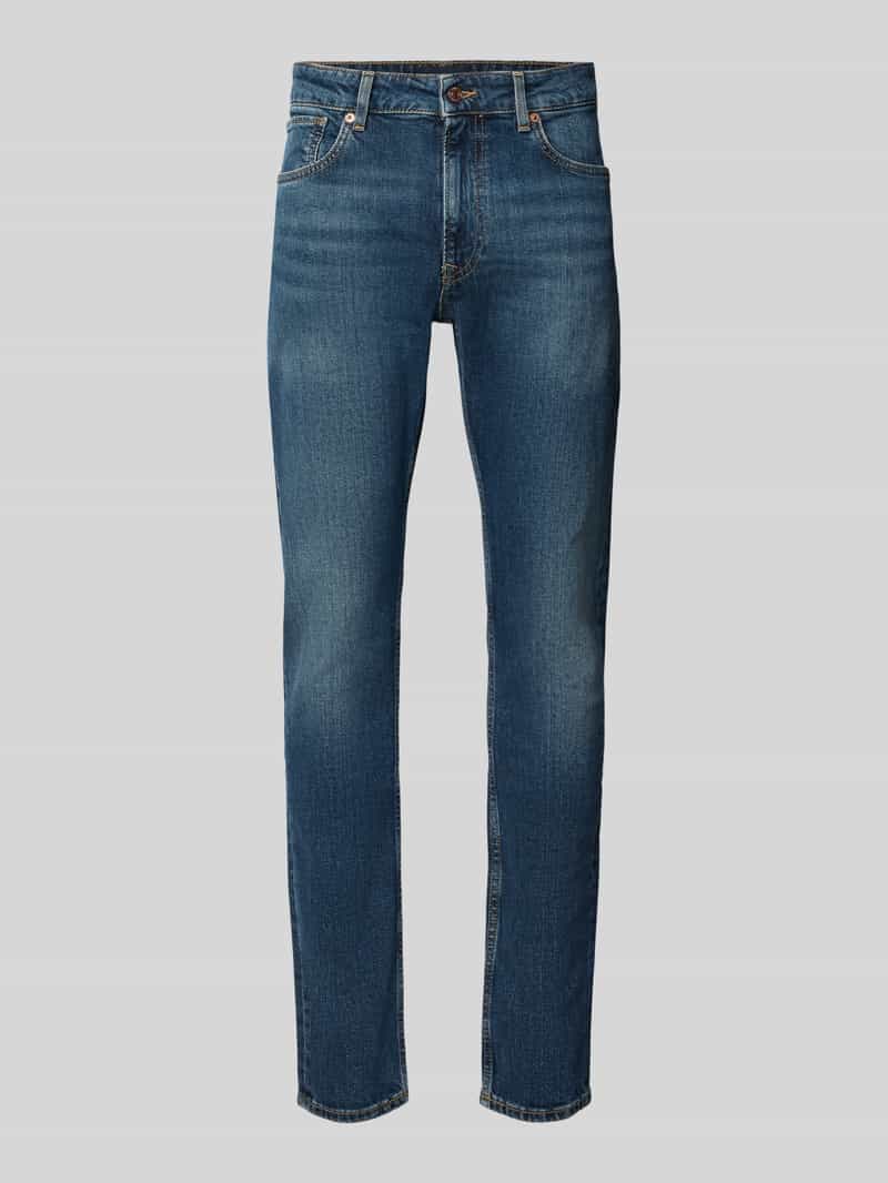 Pepe Jeans tapered fit jeans met used wassing model 'Stanley'