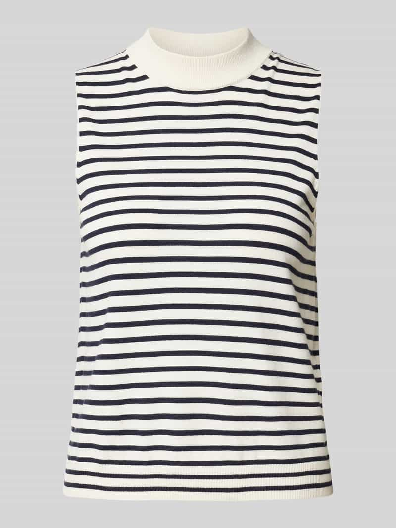 Weekend Max Mara Top met bandjes en fijnrib, model 'NAZIONE'