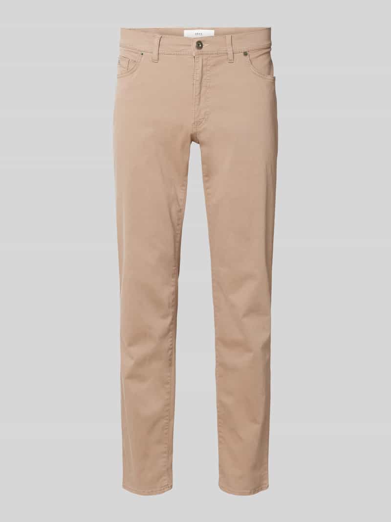 Regular fit broek met Labelpatch Model 'Cadiz'