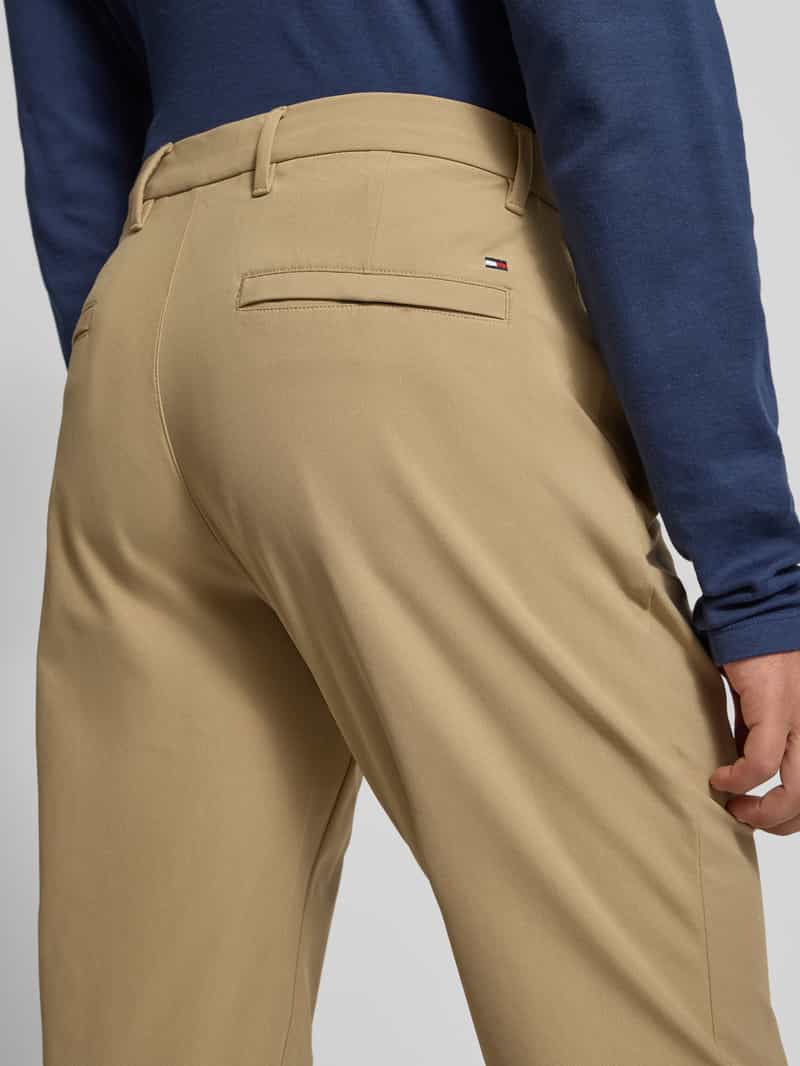 Tommy Hilfiger Straight leg chino van ademend materiaal model 'DENTON'