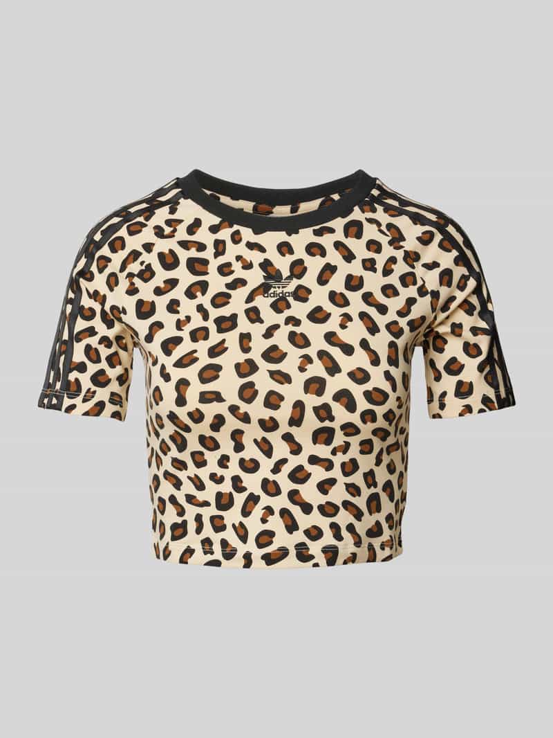 adidas Originals Kort T-shirt met ronde hals