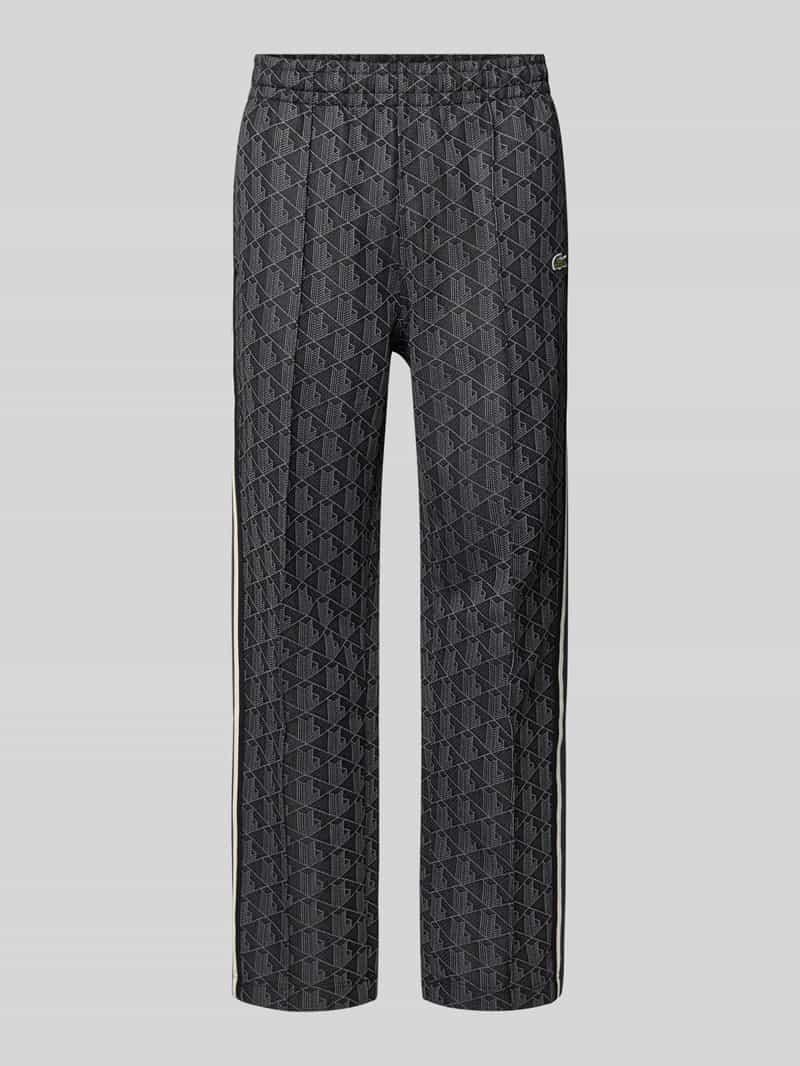 Lacoste Regular fit sweatpants met katoen