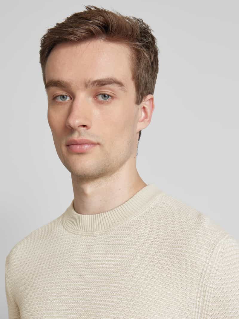 Boss Orange Gebreide pullover met ronde hals model 'Amercury'