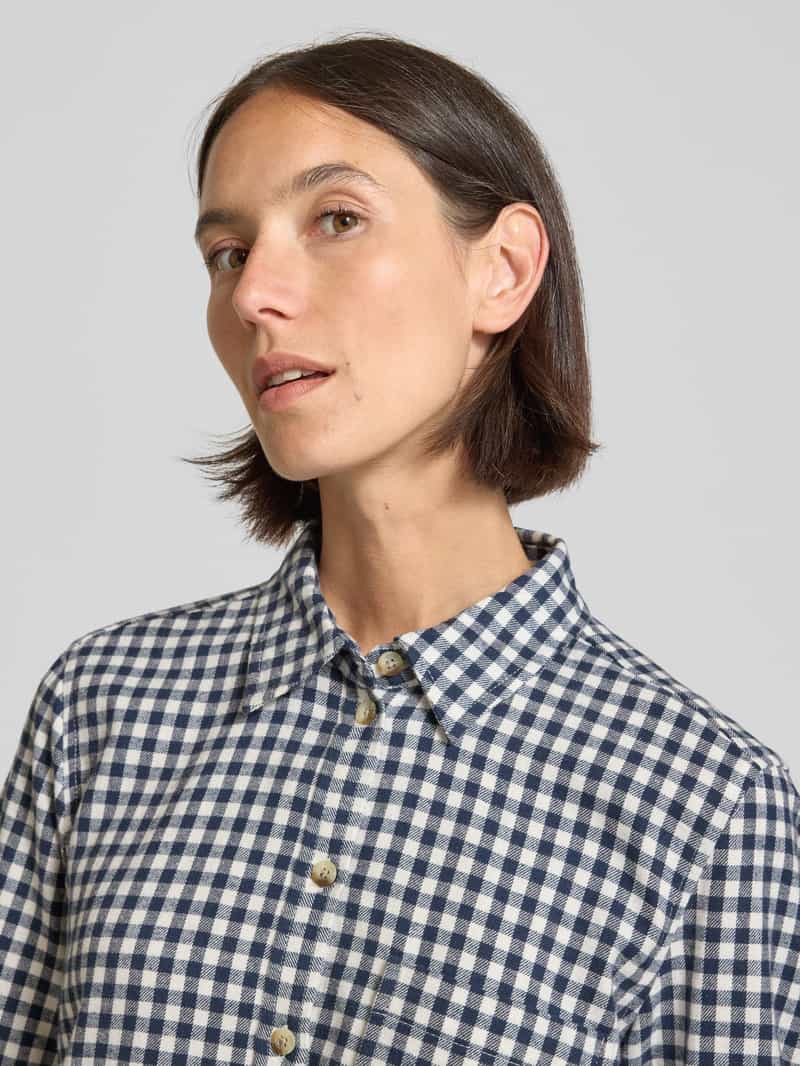 Christian Berg Woman Regular fit overhemdblouse met borstzak