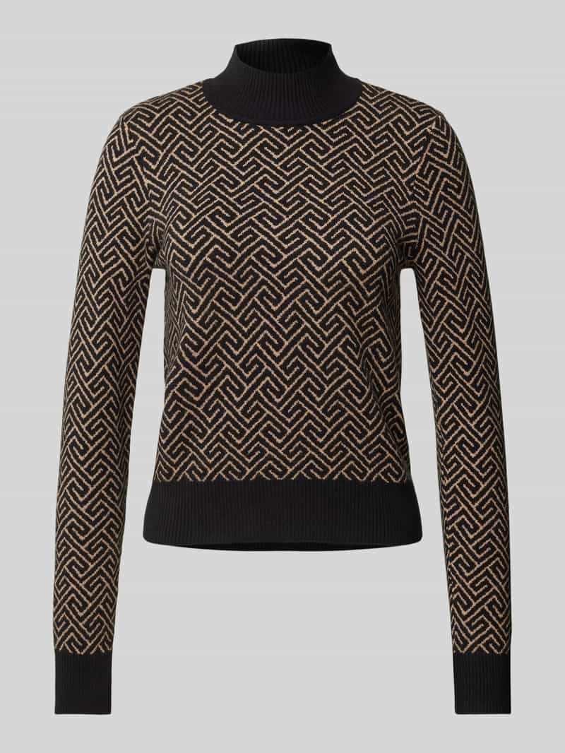 Vero Moda Gebreide trui VMARIA ART LS HIGH-NECK PULLOVER GA