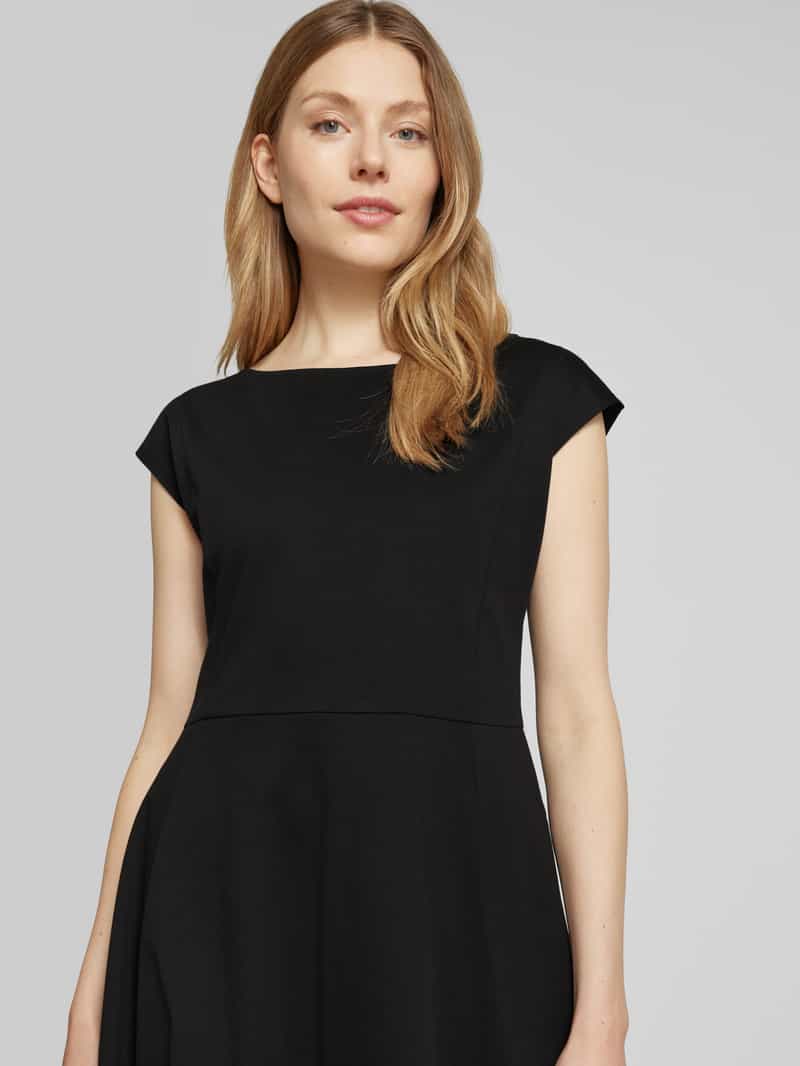 Christian Berg Woman Selection Knielange jurk met boothals