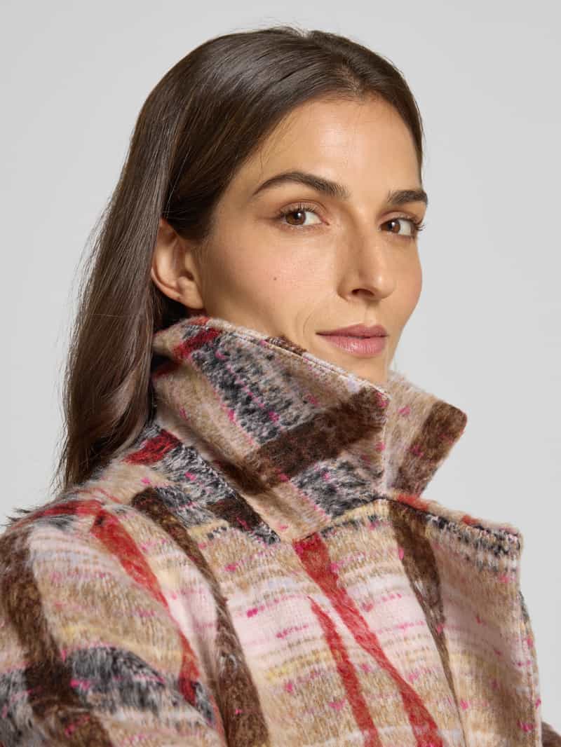 YAS Lange jas met reverskraag model 'CIRA'