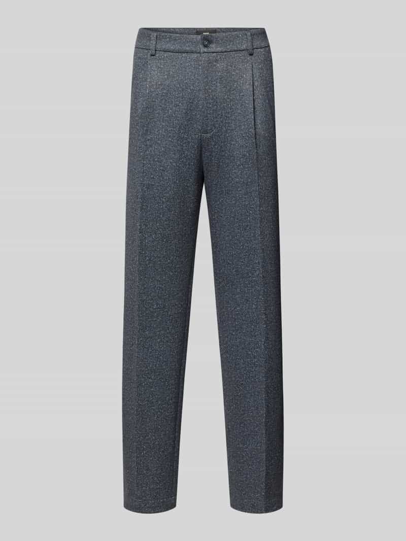CINQUE Regular Fit pantalon met riemlussen