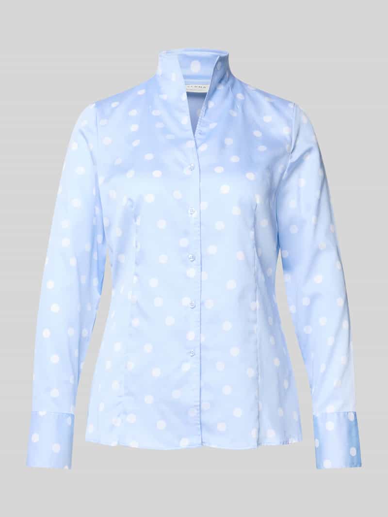 Eterna Slim fit overhemdblouse met opstaande kraag