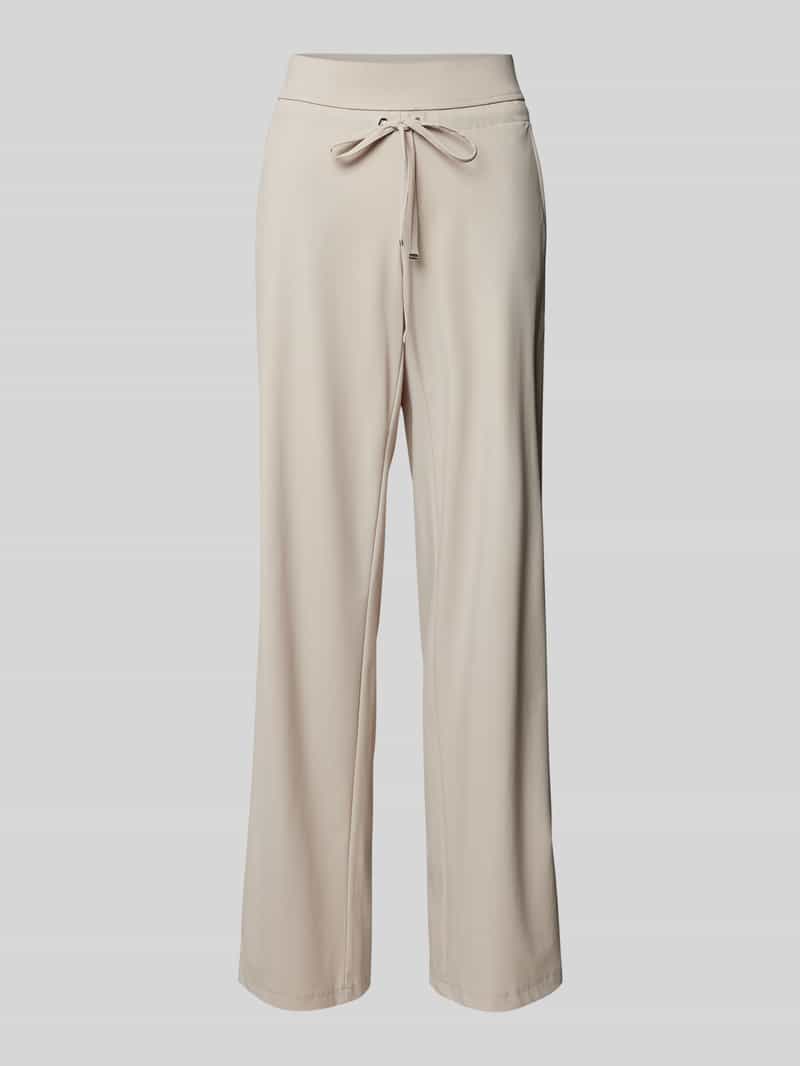 RAFFAELLO ROSSI Straight leg sweatpants met elastische band model 'CANDICE'