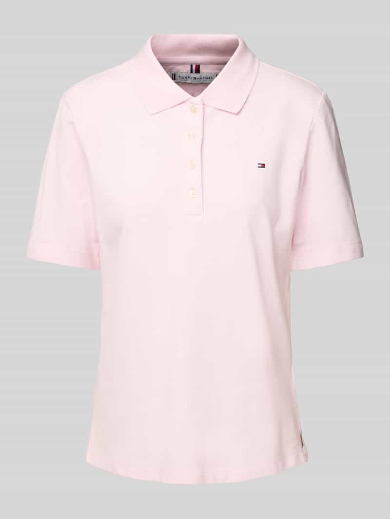 Tommy Hilfiger Regular fit poloshirt met logostitching model '1985'