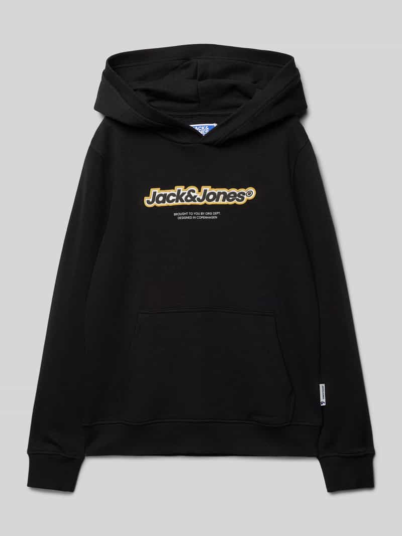 jack & jones Hoodie met labelprint model 'VESTERBRO'