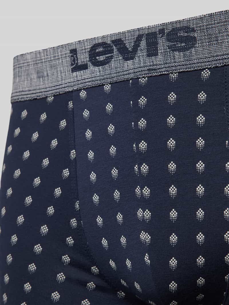 Levi's Boxershort met elastische logo in band in een set van 2 stuks