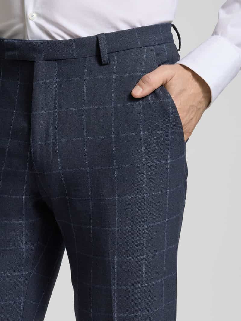 MCNEAL Stoffen broek met Franse steekzakken