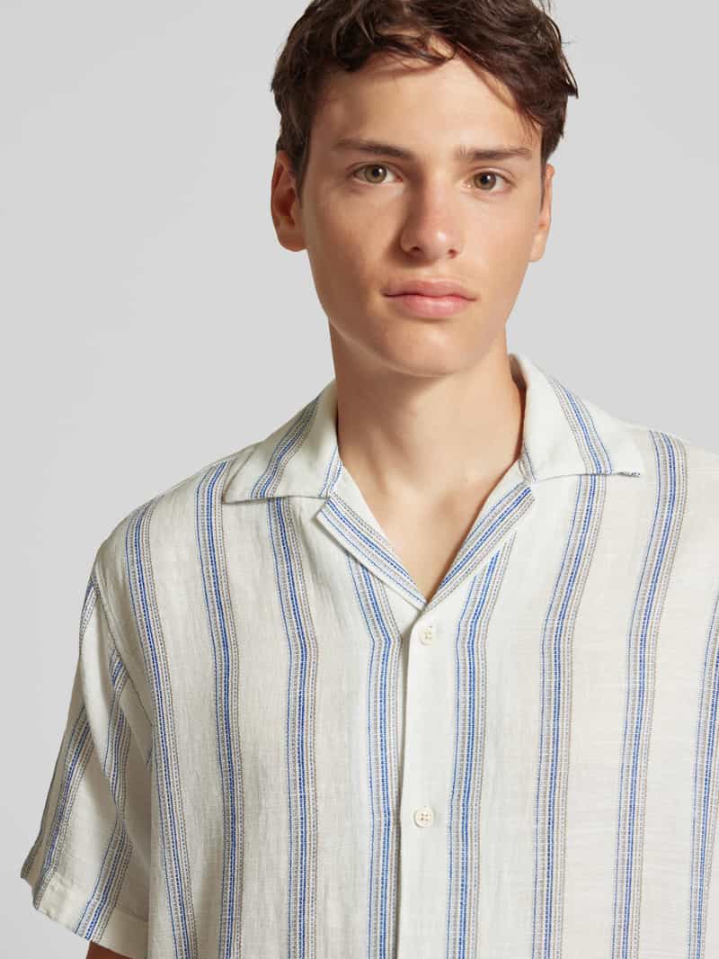 Only & Sons Regular fit vrijetijdsoverhemd met platte kraag model 'TREV LIFE'
