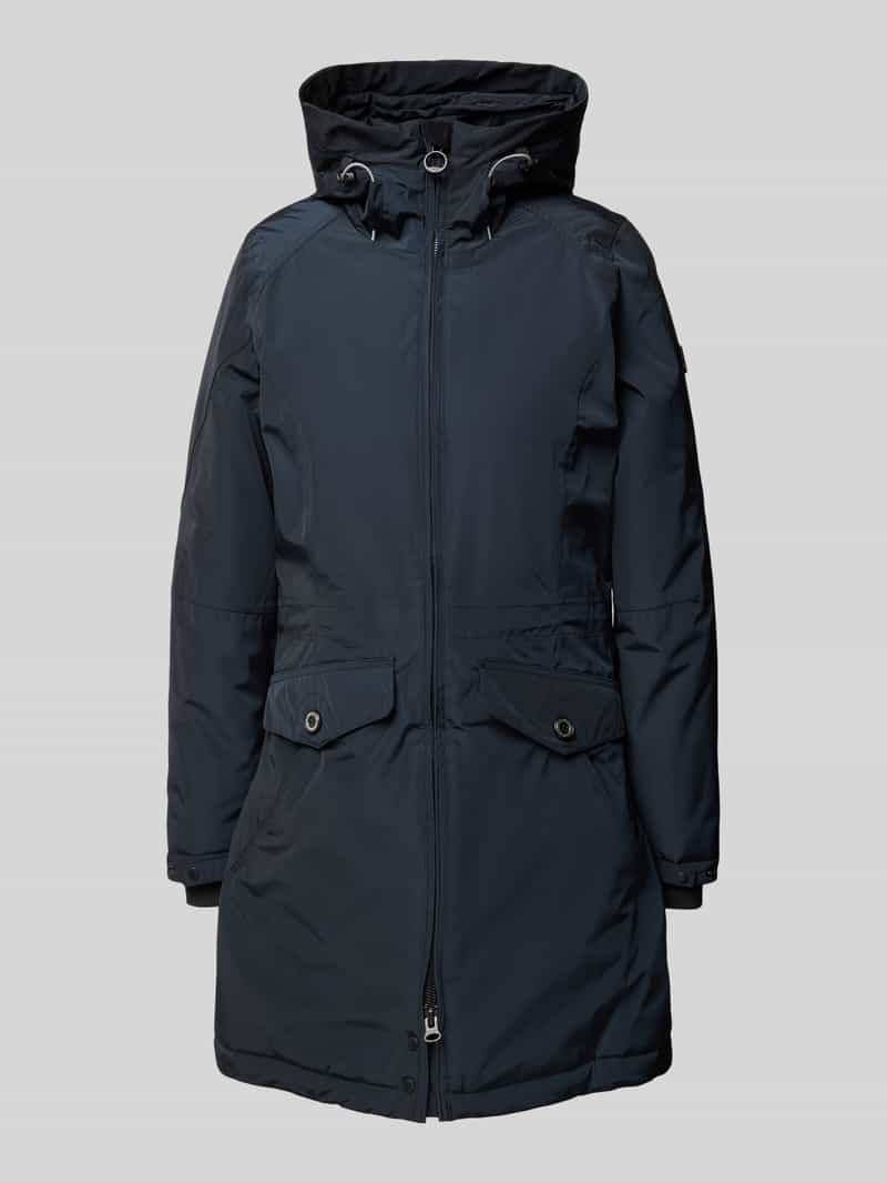 Shaped fit parka met capuchon, model 'CUCILLA'