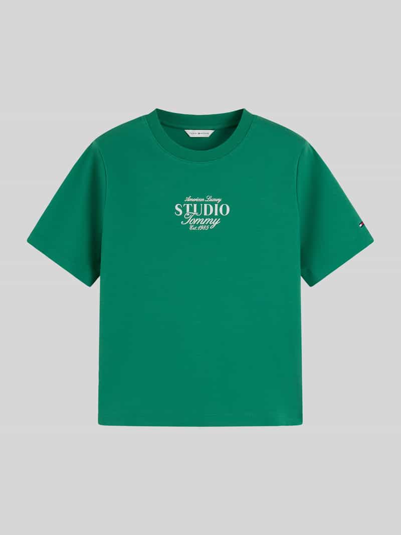 T-shirt met logoprint