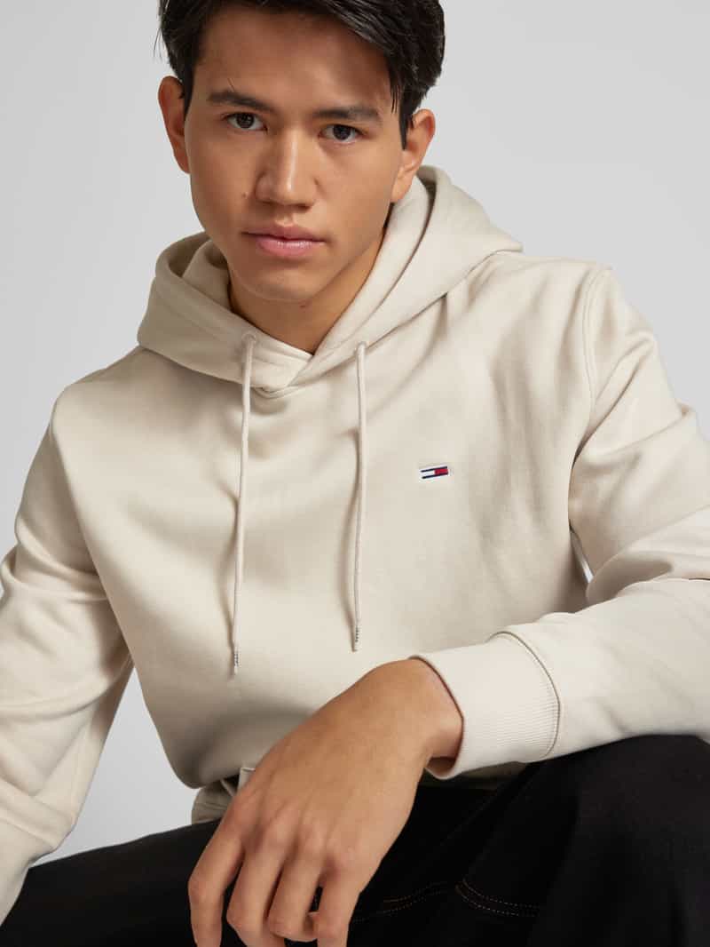 Tommy Jeans Regular fit hoodie met logostitching