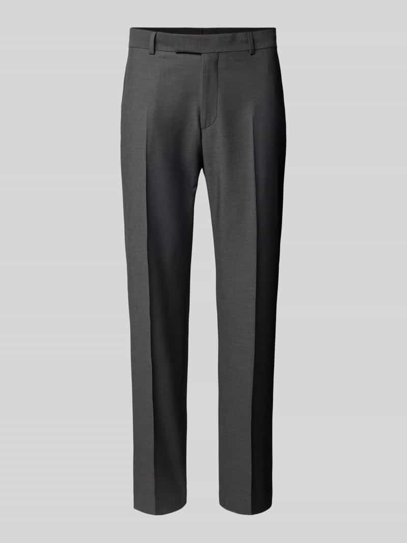 Strellson Stoffen broek met bandplooien model 'Melwin'