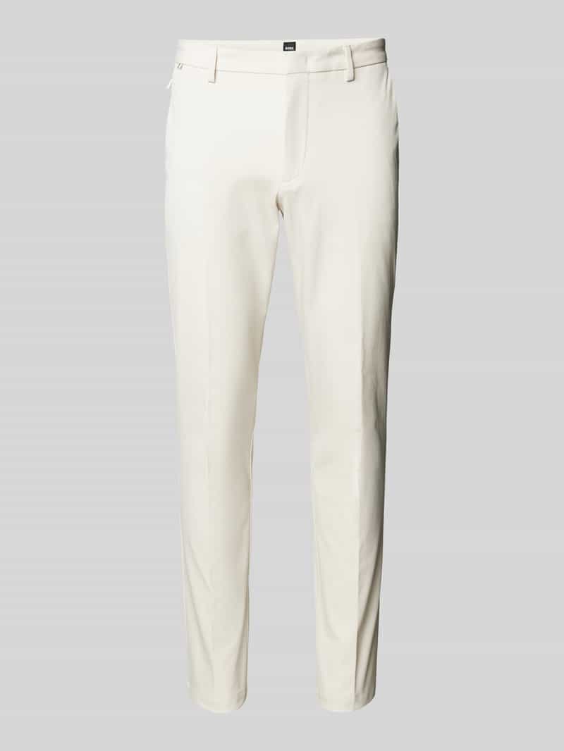 Boss Stoffen broek met Franse steekzakken model 'Kaito'