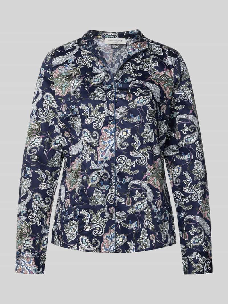 Christian Berg Woman Overhemdblouse met knoopsluiting