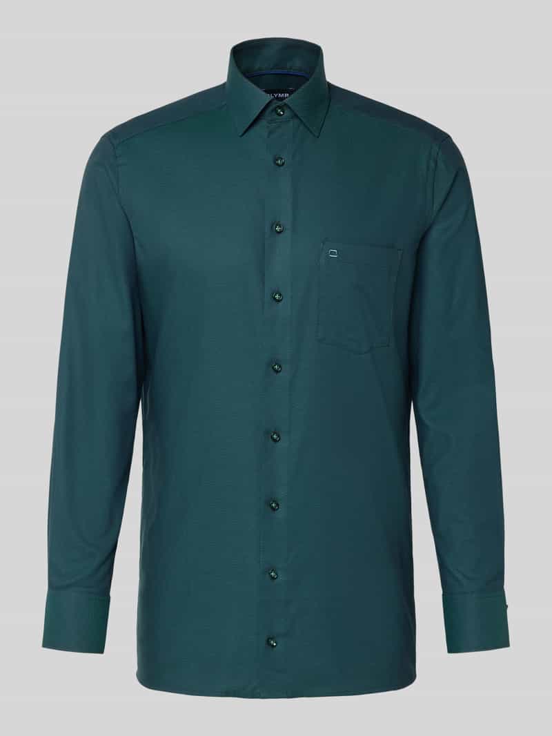 Olymp Modern fit zakelijk overhemd met kentkraag model 'NEW KENT'