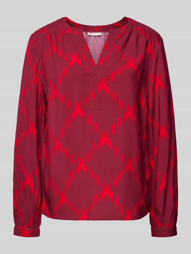Street One Blouseshirt met V-hals