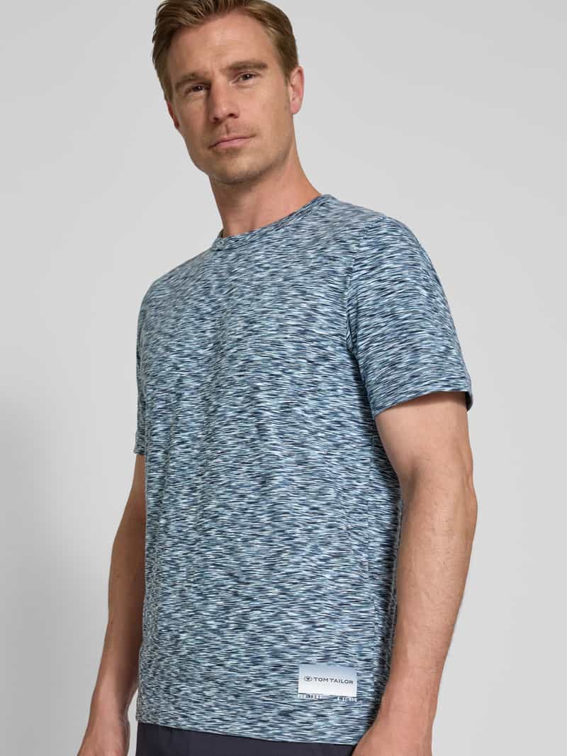 Tom Tailor Regular fit T-shirt van puur katoen