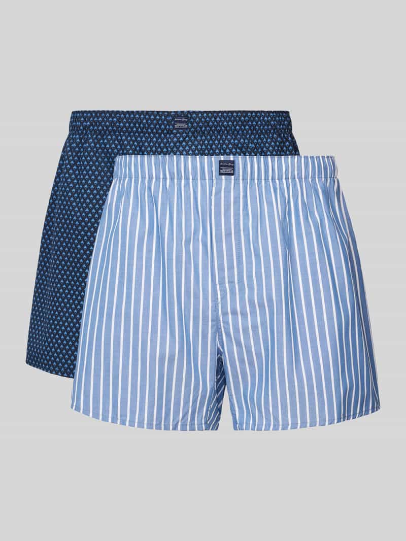 Christian Berg Men Boxershort met elastische band in een set van 2 stuks