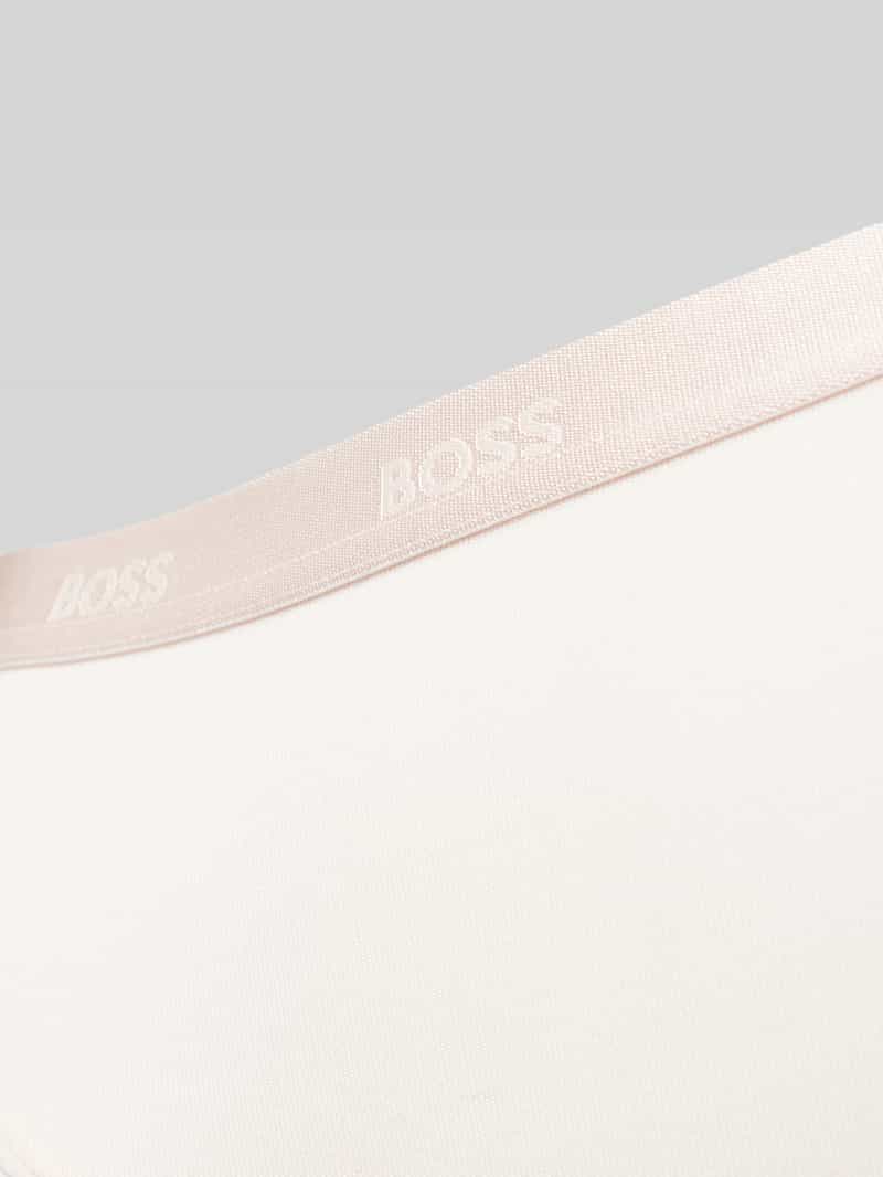 Boss String met elastische band met label